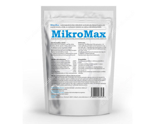 MIKROMAX - water soluble mixture of micronutrients in chelated form