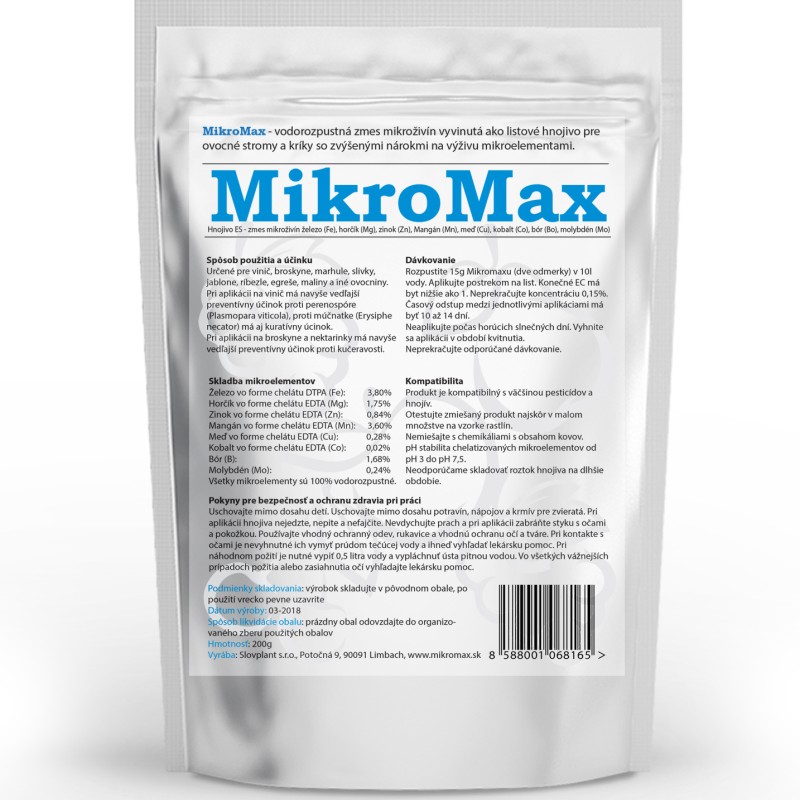 MIKROMAX - Chelated Micronutrients